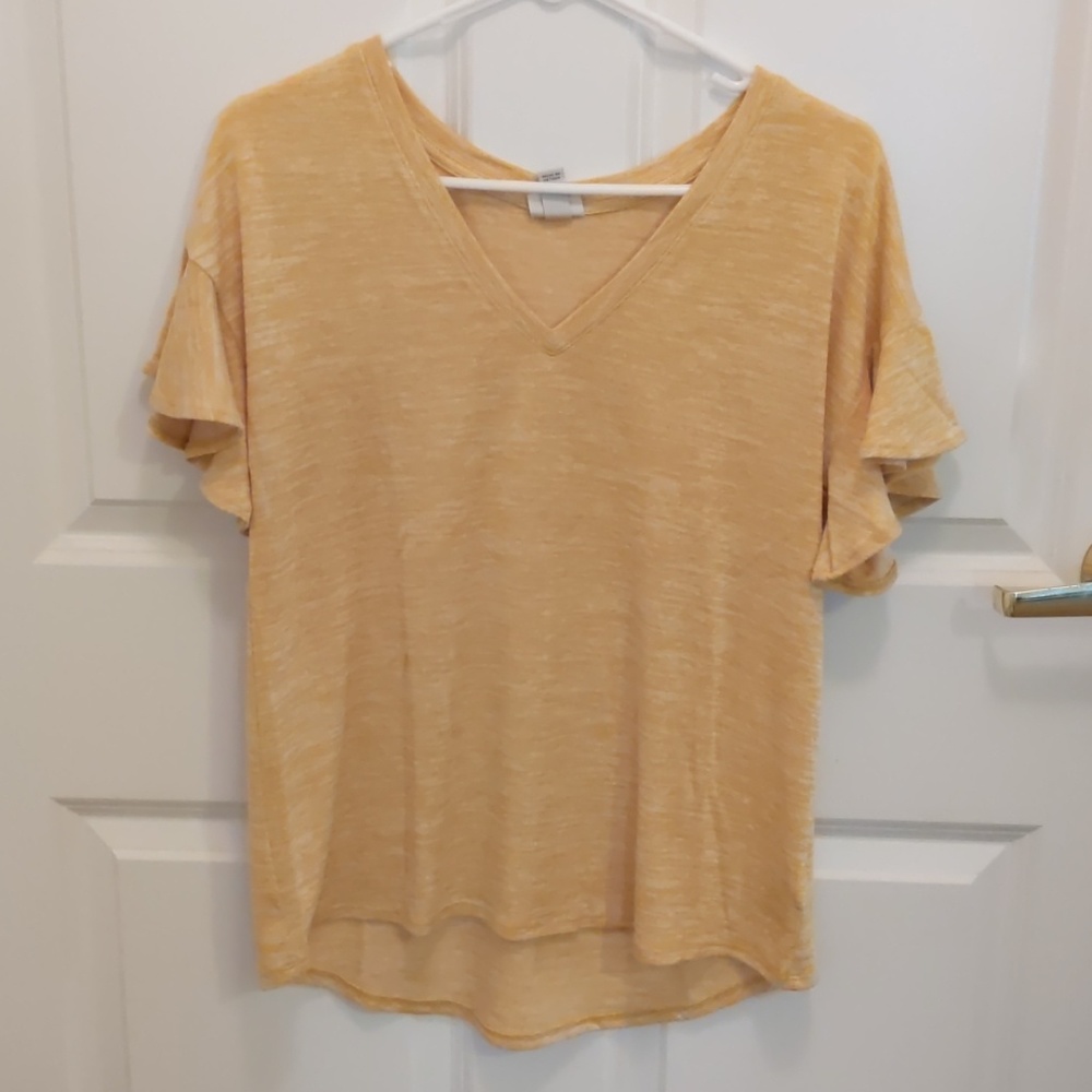 A new day mustard top